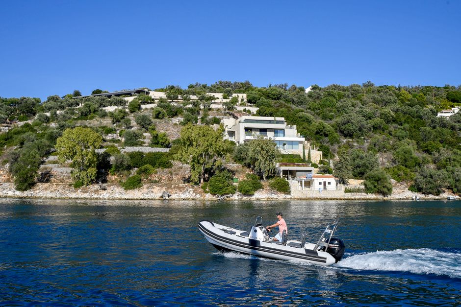 RIB gliser Adriatic Star na moru
